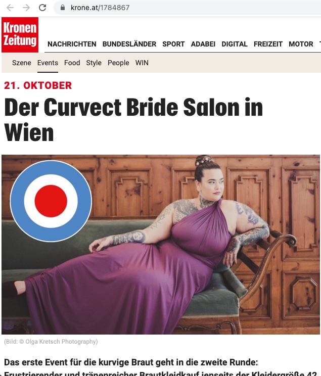 Kronen Zeitung_Curvect Bride Salon_2018